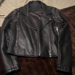 New leather jacket small